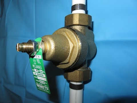 Water Pressure Regulator Replacement And Adjustment