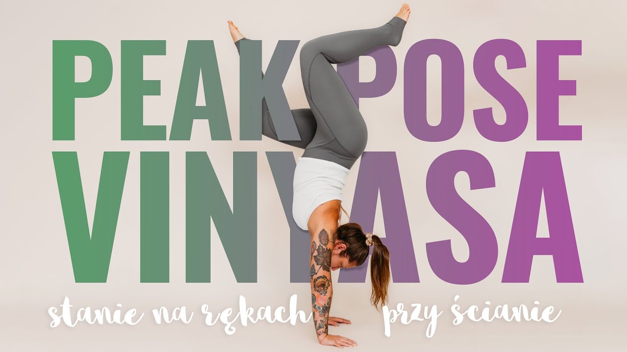 Stanie na rękach przy ścianie | JOGA | POZIOM ★★☆☆