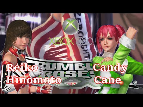 RUMBLE ROSES XX 】ランブルローズXX REWARD 日ノ本零子 vs Candy Cane