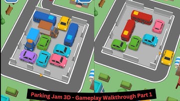 Parking Jam 3D - Gameplay Walkthrough Part 1