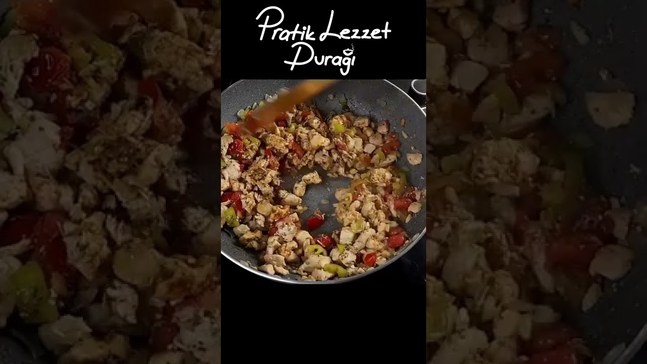 Nefis tavuk dürüm tarifim kanalımda! #lezzetli #pratik #tarif #shorts #yemek #tavuk  #food #recipe