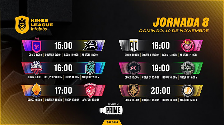 👑 Kings League InfoJobs - JORNADA 8 ⚽ #KINGSLEAGUEJ8