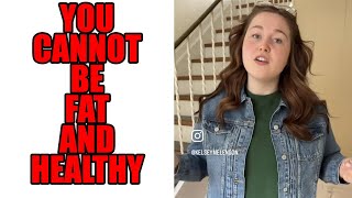 The Reasons It Is IMPOSSIBLE To Consider A Morbidly Obese Person Healthy