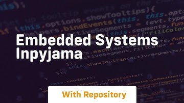 embedded systems inpyjama