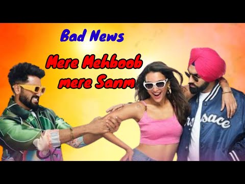 Bad Newz | Mere Mehboob Mere Sanam  | Vicky, Triptii, Ammy | Anu, Lijo-DJ Chetas, Udit, Alka, Javed