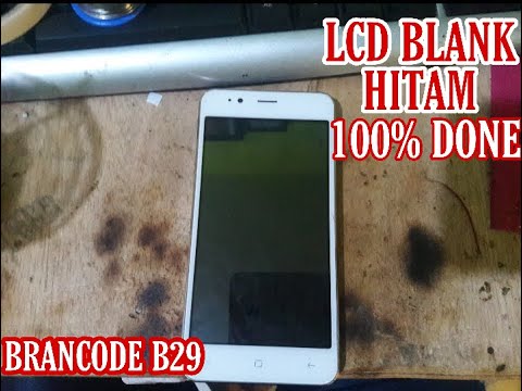 SERVIS HP ANDROID BRANCODE LCD BLANK HITAM - YouTube