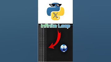 ♾️ Infinite loop in python || Coder -x || #coding #python #pythonforbeginners #programming