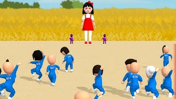 Octopus Games: K Challenge 456 All Level Gameplay Android,ios