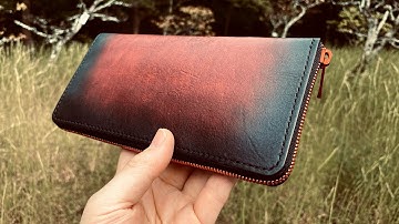 Making Vintage Round Zipper Wallet/ Pattern P-No.11