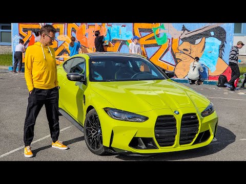 Новая BMW M4 510 сил. Принюхиваемся.