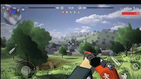 POLYFIELD SNIPER  USING GYRO AIMi like that it has bullet drop (Android) GAMEPLAY