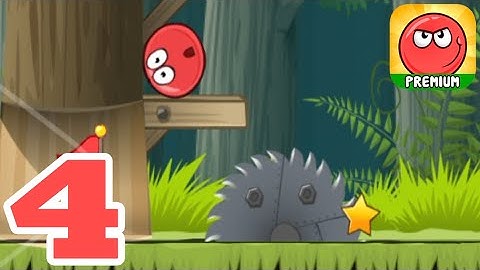 Red Ball 4 - Gameplay Walkthrough Part 4 - Deep Forest- Level 18 to 23 (Android/iOS)