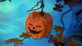 spooky vintage halloween 🎃 | nostalgic oldies playing in another room on a windy autumn night