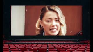 Amber Heard crying testimony but you're at the movies