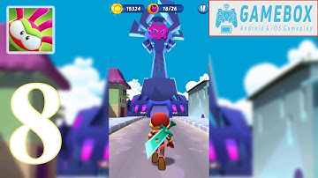 Om Nom: Run - Gameplay Walkthrough Part 8 (iOS,Android)