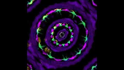 Touchdesigner and Blender Psychedelic Visual Art