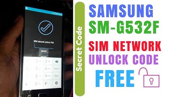 SM G532F network unlock code read successfully done by z3x Samsung Tool PRO