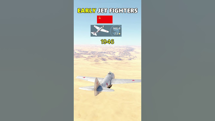 Who created the first JET FIGHTER?