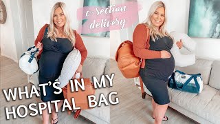 What's in my Hospital Bag for C Section Delivery