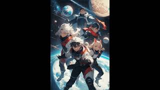 "Sharkey's Constellation" - Kenchiku Ginga Zenbu Go! Saint Sharkey! OP1 FULL - AI-anime intro