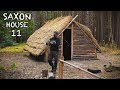 Thatch House Build: Primitive Moss Insulation | Bushcraft Saxon House (PART 11)