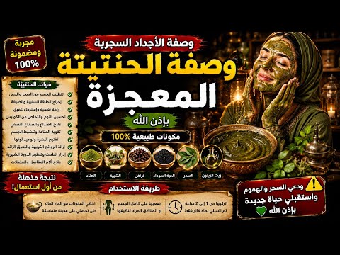 وصفة الحنتيتة العجيبة والمعجزة