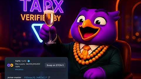 TAPX TOKEN | VERIFIED | TON ECOSYSTEM 