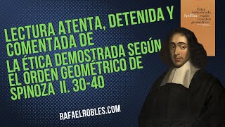 II 30-40 Ideas inadecuadas y confusas. Determinismo. Ética de Spinoza