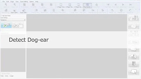 Panasonic "Image Capture Plus" Demo - Detect Dog-ear