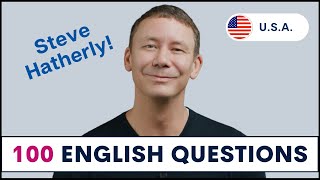 100 Common English Questions With Steve Hatherly How To Ask And Answer English Questions Resimi