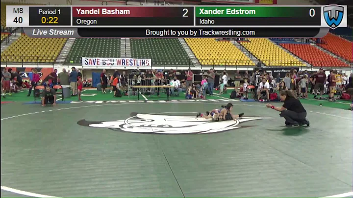 157 Bantam 40 Yandel Basham Oregon vs Xander Edstr...