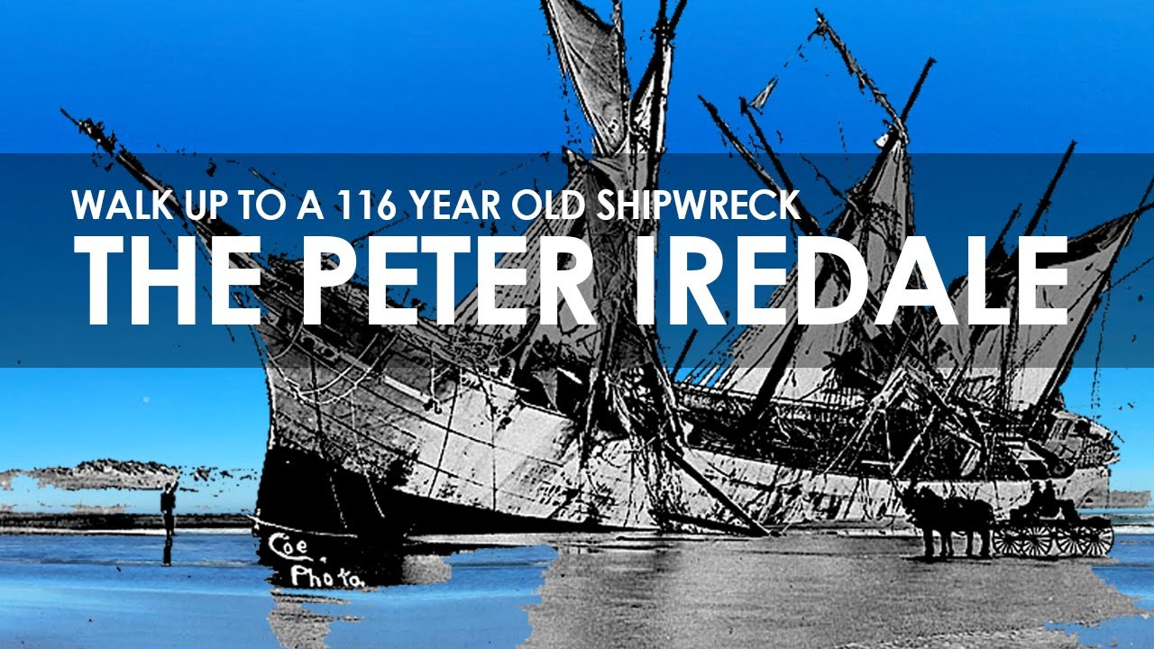 A Brief History and Visit to The Peter Iredale Shipwreck of 1906 Oregon Coast