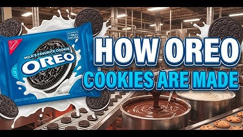 How Oreo Cookies Are Made: Inside the Factory  | Factory Process