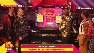 ¡Vaselina CELEBRA 100 REPRESENTACIONES! Emmanuel y Mijares fueron los padrinos | Sale el Sol