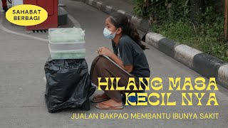 Berbagi Kebaikan | Anak Kecil Jualan Bakpao | Jualan Bakpao Sampai Malam