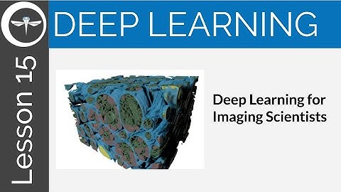 Dragonfly Daily 15 Deep Learning for Imaging Scientists (2020)