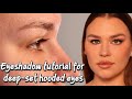 DEEP-SET + HOODED EYES = HYBRID. YOU MUST FO THIS | by Vera Marit