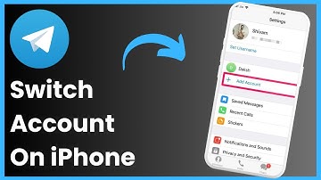 How To Remove Account On Telegram in iPhone !