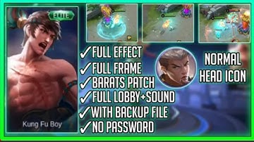 Chou Elite Script Skin Full Effect No Password With Background Lobby Voice