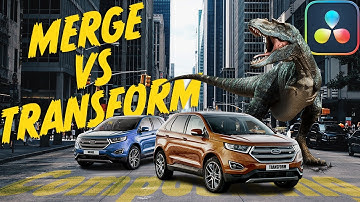 Merge VS Transform - MASTER Fusion Essentials in DaVinci Resolve 17