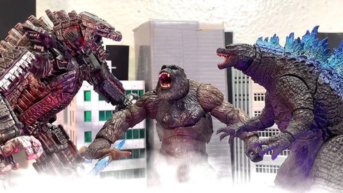 GODZILLA EARTH vs SHIN GODZILLA an epic battle stop motion 