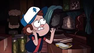 Gravity Falls: Dipper eats a snack in the closet