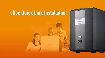 Plustek eDoc Quick Link installation Video
