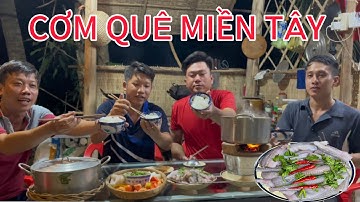BỮA CƠM ĐẠM BẠC GỢI NHỚ QUÊ NHÀ #CƠM QUÊ MIỀN TÂY #anhemxómdừavlog