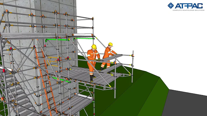 AT PAC CANTILEVER INSTALLATION METHOD WITH BRACES IN TENSION