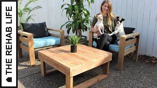 The $40 Patio Coffee Table - Easy DIY Project!