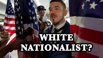 Jason Kessler Runs Away from White Nationalism Question