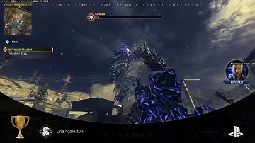 Call of Duty MW3 Zombies 6-man final boss kill & secret trophy