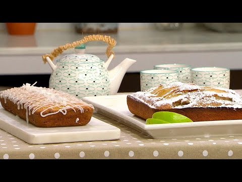 Torta rapidísima de manzanas / Budín integral de coco