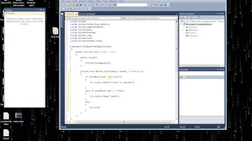 C# If, Else If and Else message box